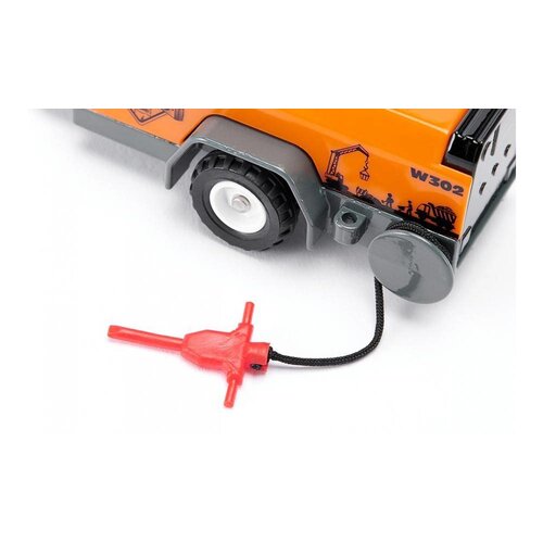 Siku 3505 - Dodge RAM pick up met compressor aanhanger (1:50)
