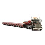 WSI Models Kenworth T800 8x4 met lowloader 7as en 3as dolly "Mammoet"(1:50)