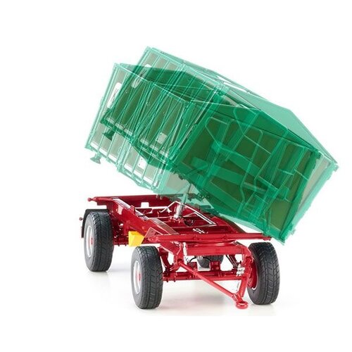 Wiking Kröger Agroliner HKD 302 driezijde kipper (1:32)