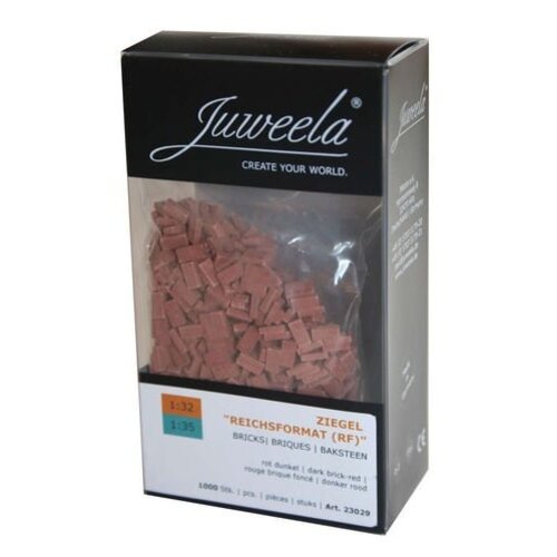 Juweela Bakstenen licht rood 1:32 (2000 stuks)