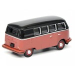 Schuco Volkswagen VW T1c bus rood/zwart (1:87)