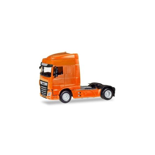 Herpa DAF  XF euro6 Space Cab vrachtwagen oranje (1:87)