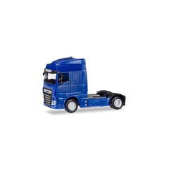 Herpa DAF  XF euro6 Space Cab vrachtwagen blauw (1:87)