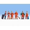 Noch Gemeente reiniging dienst figuren set (1:87)