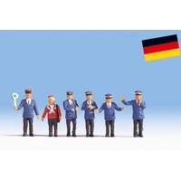 Noch Spoorweg personeel Nederland figuren set (1:87)