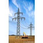 Kibri Stroom masten 4 stuks (1:87)