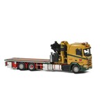 WSI Models 01-2547 - Wiklunds akeri ab - Scania R 6x2 flatbed + palfinger (1:50)