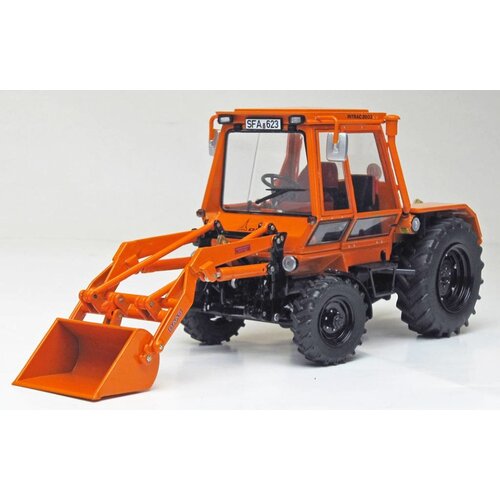 Weise Toys Deutz Intrac 2003A met voorlader Kommunal (1:32)