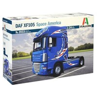 Italeri 3933 - DAF XF105 Space America vrachtwagen bouwdoos (1:24)