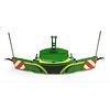 Universal Hobbies 5374 - Tractorbumper safetyweight 800kg groen (1:32)