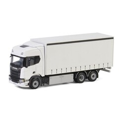 WSI Models 03-2013 - Scania R Highline CR20H bakwagen met zeilen (1:50)