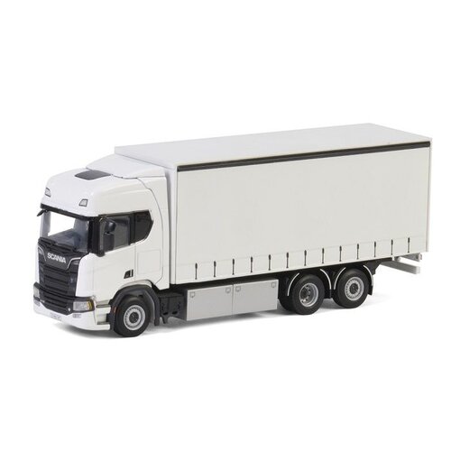 WSI Models Scania R Highline CR20H bakwagen met zeilen (1:50)