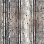 Busch Deko plaat houtmotief verweerd hout 2 stuks (21 x 14,8 cm)
