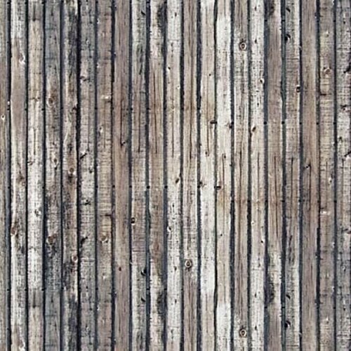 Busch Deko plaat houtmotief verweerd hout 2 stuks (21 x 14,8 cm)