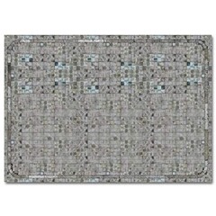 Busch Deko plaat houtmotief trottoir 2 stuks (21 x 14,8 cm)