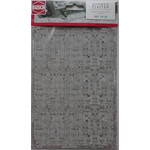 Busch Deko plaat houtmotief trottoir 2 stuks (21 x 14,8 cm)
