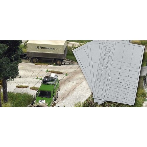 Busch Beton straat platen set