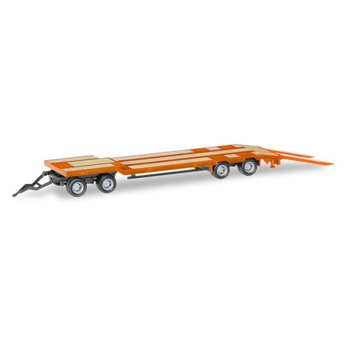 Herpa Goldhofer TU4 dieplader oranje (1:87)