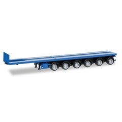 Herpa Nooteboom ballast trailer 6as blauw (1:87)