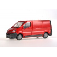 Rietze modelle Opel Vivaro bestel bus rood (1:87)