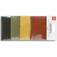 Busch Kleur poeder set gips 4 kleuren