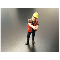 AT Collections Bouwvakker figuur Stephan bevestigd (1:32)