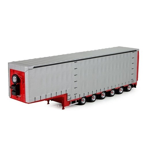Tekno 71642 - Meusburger 6 as schuifzeilen oplegger (1:50)