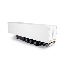 Tekno 55119 - Gesloten oplegger 3 as wit (1:50)