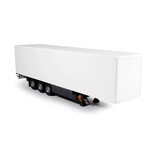Tekno 55119 - Gesloten oplegger 3 as wit (1:50)
