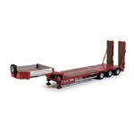Tekno 55012 - Goldhofer Semi dieplader 3as rood (1:50)