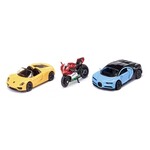 Siku 6313 - Sportauto set met motor