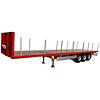 Marge Models Pacton flatbed vlakke oplegger rood (1:32)