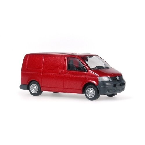 Rietze modelle Volkswagen VW T5 bestel bus rood (1:87)