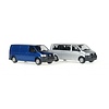 Rietze modelle Volkswagen VW T5 bestel bus blauw (1:87)