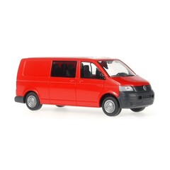 Rietze modelle Volkswagen VW T5 bestel bus dc rood (1:87)