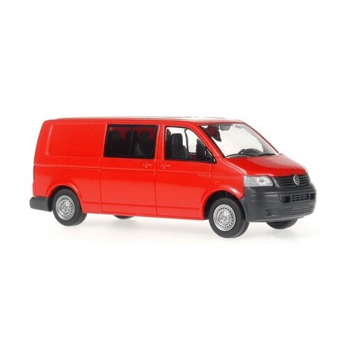 Rietze modelle Volkswagen VW T5 bestel bus dc rood (1:87)