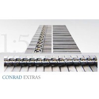 Conrad Modelle Rupsen 13mm dreisteg 25cm (2 stuks)