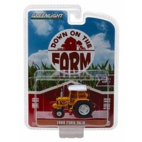 Greenlight Ford 5610 met cabine geel - 1988 (1:64)