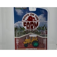 Greenlight Ford 5610 met cabine geel versie 2 - 1988 (1:64)