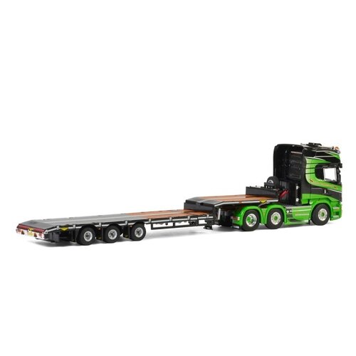 WSI Models 01-2731 - Gebr Blankespoor - Scania 6x2 met semi dieplader (1:50)