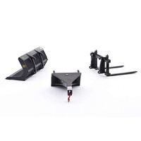 AT Collections Eurosteel toebehoren set shovel 3 delig (1:32)