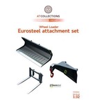 AT Collections Eurosteel toebehoren set shovel 3 delig (1:32)