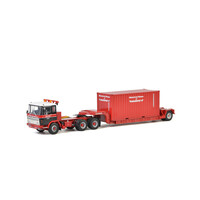 WSI Models 410332 - Mammoet - DAF 2600 met lowloader (1:50)