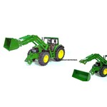 Siku Combi Deal: John Deere met voorlader en toebehoren set (1:32)