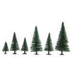 Noch 10 Dennen bomen (3,5 - 9cm)