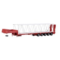 Kibri Goldhofer 5 assige semi dieplader met giek lading (1:87)