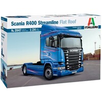 Italeri 3947 - Scania R400 Streamline flat roof bouwdoos (1:24)