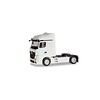 Herpa Mercedes Benz Actros Streamspace 2.5 wit vrachtwagen (1:87)