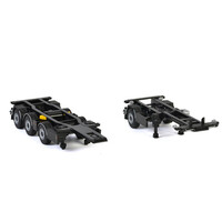 WSI Models Broshuis 2connect combi trailer 1+3 as (1:50)