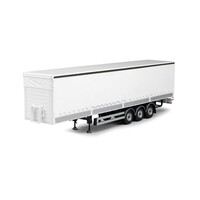 Tekno 63506 - Schuifzeilen oplegger met borden (1:50)